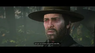 Alternate Dialogue LOW HONOR Arthur Says Goodbye To Tilly - Red Dead Redemption 2