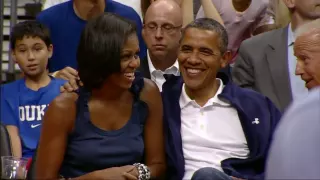 The Obama's Presidential Smooch!