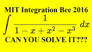 MIT Integration Bee 2016 #19