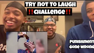 Try Not To Laugh Challenge| Punishment Gone Wrong| Hood Vines edition