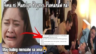 Manilyn Reynes bumuhos ang luha ng pumanaw ang ama ngayong araw.