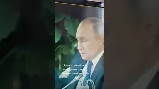 Putin on green screen 🤣 #shorts