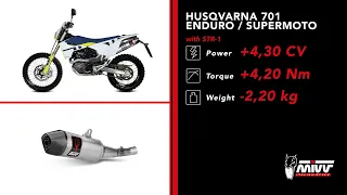 HUSQVARNA 701 ENDURO/SUPERMOTO - MIVV STR-1