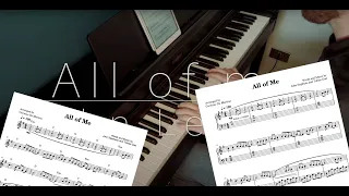 All of me (John Legend) [Piano Cover + Sheet Music] - Carmine De Martino