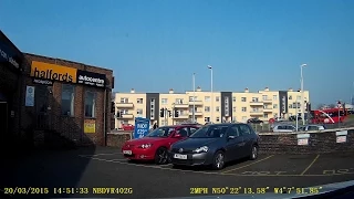 Dashcam shows Halfords mechanic take customer's car for joyride