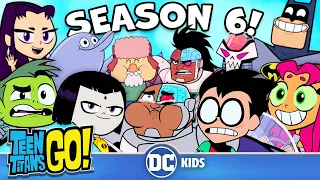 Season 6 BEST Moments! Part 1 | Teen Titans Go! | @dckids