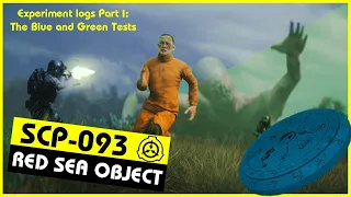 SCP-093 | Experiment logs Part I: The Blue and Green Tests