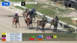 Gulfstream Park August 20, 2021 Race 8