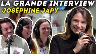 JOSÉPHINE JAPY - La Grande Interview (Mon Inconnue, Respire, Neuilly sa Mère...) / Clap m'en Cinq