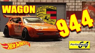 Hot wheels custom Porsche 944 wagon racer