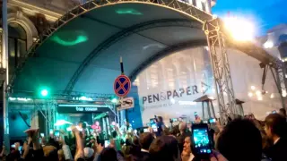 Выступление группы Ленинград на Невском