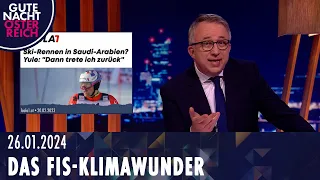 Der "klimapositive" Ski-Weltcup | Gute Nacht Österreich mit Peter Klien