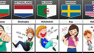 How people laugh in different countries