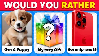 Would You Rather...? MYSTERY Gift Edition 🎁😲 Quiz Kingdom