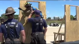 Firefighter Emergency Bailout Technique - The "Hang and Drop"