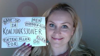 Video 105 Konjunksjoner: FOR, MEN, OG, SÅ, ELLER