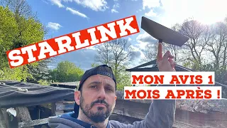 STARLINK ! Internet par satellite, 1 mois après !  Satisfait ou déçu ? Je vous dis tout !