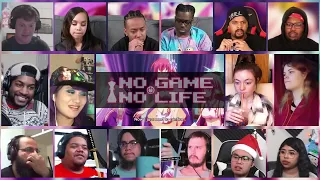 No Game No Life Episode 9 Reaction Mashup | ノーゲーム・ノーライフ