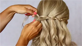 Chain Waterfall Braid Tutorial by Another Braid #shorts
