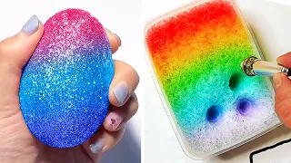 Удовлетворяющая слизь Slime ASMR | Расслабляющее видео слизи # 2170