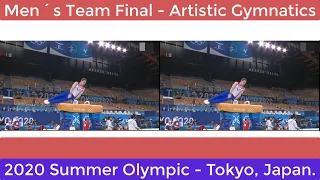 David Belyavskiy / ROC / Pommel Horse/ Team Final AG - Olympic Games Tokyo 2020 #olympics