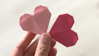 Easy Origami Heart Bookmark / Origami Heart ❤️