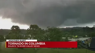 Tornado in Columbia, TN