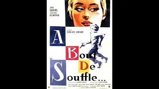 BREATHLESS (1960) - French film Trailer, A Bout De Souffle. Jean Luc Goddard classic.