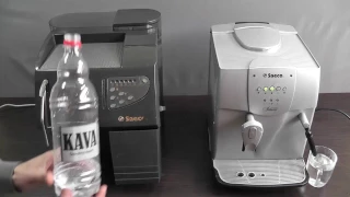 Чистка кофемашины. Накипь в Saeco, Delonghi, Bosch.