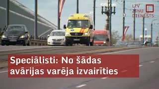 Speciālisti: No šādas avārijas varēja izvairīties