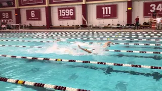 Zach Apple and Blake Pieroni Split Sub-49 seconds opening a 200 free