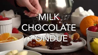 Milk Chocolate Fondue Recipe