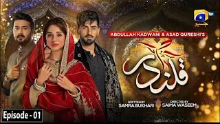 Qalandar Episode 01- Muneeb Butt - Komal Meer - Ali Abbas - 14th Oct 22 - HAR PAL GEO | New 2022