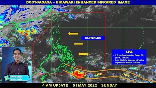 Public Weather Forecast Issued at 4:00 AM May 1, 2022