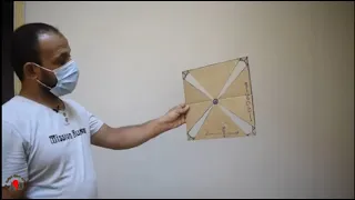 with a spray can and a piece of cardboard make a 3d wall desing