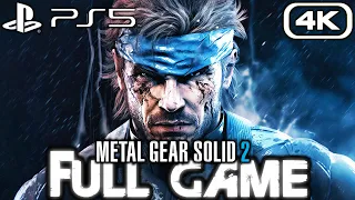 METAL GEAR SOLID 2 PS5 Gameplay Walkthrough FULL GAME (4K 60FPS) No Commentary (Master Collection)