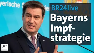 BR24Live: Bayerisches Kabinett berät über Corona-Impfstrategie | BR24