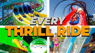 Every Thrill Ride at Splish Splash Water Park RANKED! (With On-Ride Povs)