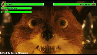 Fantastic Mr. Fox (2009) First Rat Attack with healthbars