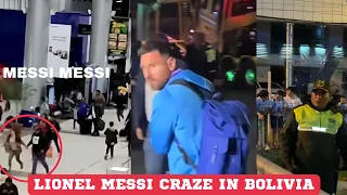Bolivian fans have gone crazy for Lionel Messi.
