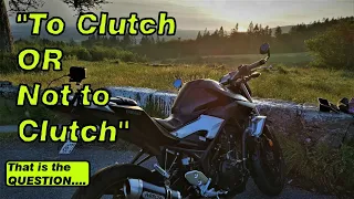 Yamaha MT03 | Clutchless shifting