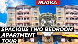 SPACIOUS AFFORDABLE TWO BEDROOM APARTMENT TOUR | MODERN HOUSE TOUR | RUAKA | KENYAN YOUTUBER