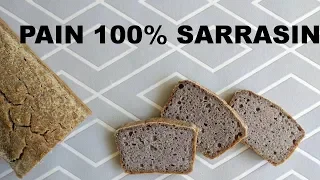 100% Buckwheat Groats Bread: Healthy, Easy, and Gluten-Free!