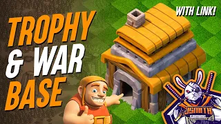 DEFEND EVERY ATTACK | Best Town Hall 5 War/Trophy Base WITH LINK 2020