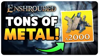 Enshrouded - How to get TONS of Metal Scraps!