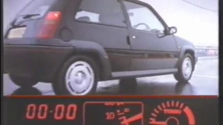 Renault 5 GT Turbo Advert (c.1986)