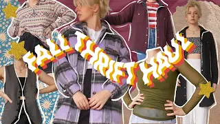 Collective Fall Thrift Haul! Try On | 90s, witchy, pinterest-inspired