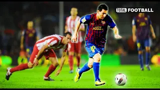 Lionel Messi vs Atletico Madrid (Home) 2011-2012 La Liga - English Commentary