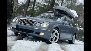 E500 4matic Wagon Cold Start, Drive, and Equipment test