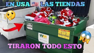 DUMPSTER DIVING.🇺🇸🇲🇽 😱 No podras creer todo lo que la tienda tiro a la basura